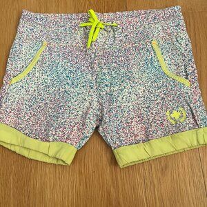 Limited Edition ANDREW CHRISTIAN  Men's Speckled and Neon Drawstring Shorts